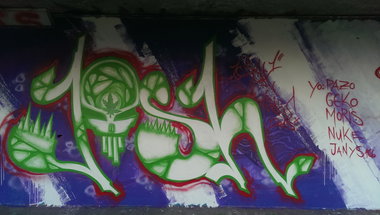 Graffiti Wall - Photo by joshone