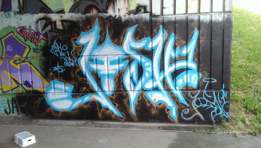 Graffiti Wall - Photo by joshone