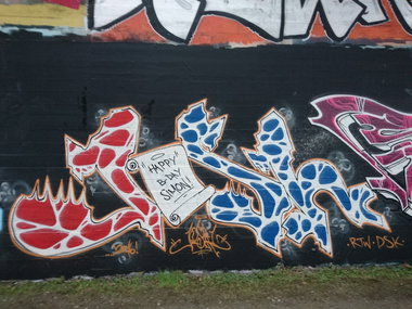 Graffiti Wall - Photo by joshone