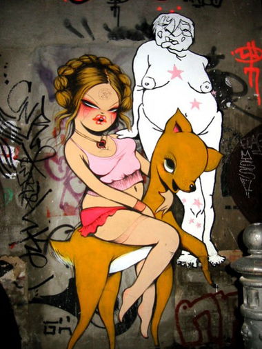 Graffiti Street Art in Barcelona - Photo by joze1