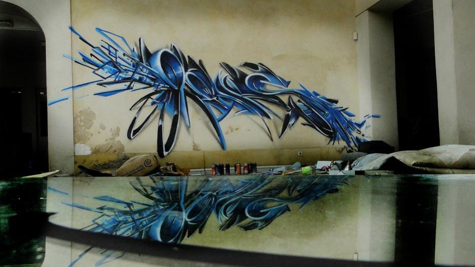 Graffiti Wall - Photo by joze1