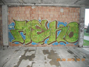 Graffiti Bombing in Kysucké Nové Mesto - Photo by jozo - meno