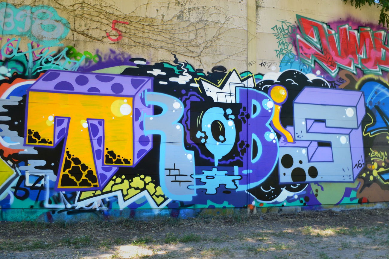Graffiti Wall - Photo by jumbos - TROBIS