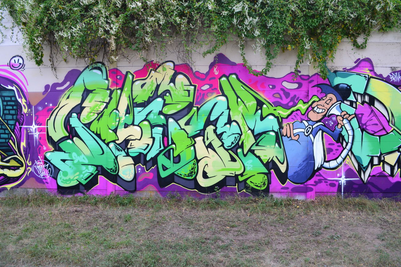 Graffiti Wall - Photo by jumbos - CHECK