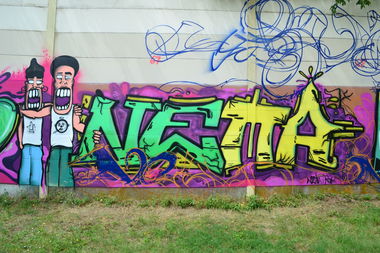 Graffiti Wall - Photo by jumbos - Nema