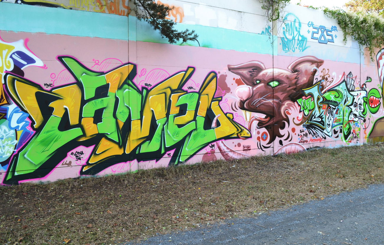 Graffiti Wall - Photo by jumbos - Camel, Silo, Malboro