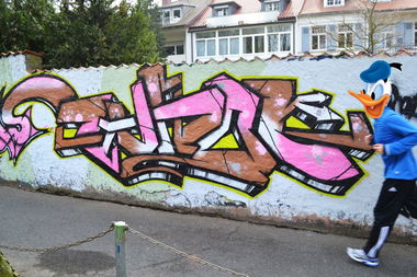 Graffiti Wall - Photo by jumbos - whol