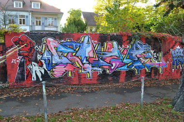 Graffiti Wall - Photo by jumbos - chur, chek (2014)