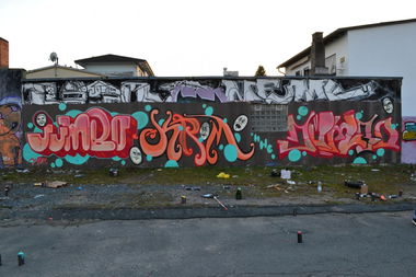 Graffiti Wall - Photo by jumbos - jumbo, krom, jumbo