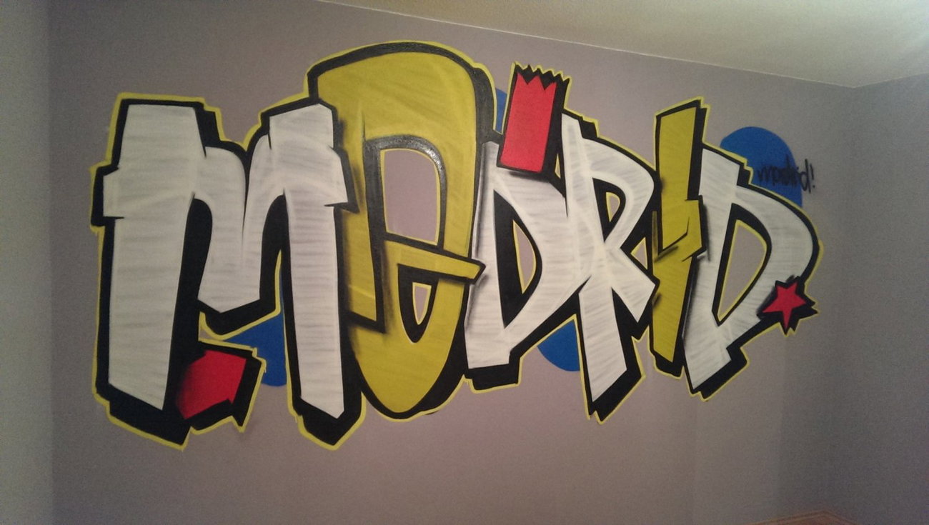 Graffiti Wall - Photo by jumbos - madrid (2014)