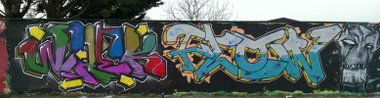 Graffiti Wall - Photo by jumbos - whek, flow (2014)