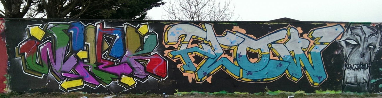 Graffiti Wall - Photo by jumbos - whek, flow (2014)