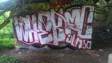 Graffiti Wall - Photo by jumbos - whek, whekmc, jumbo (2014)
