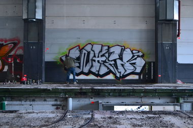 Graffiti Wall - Photo by jumbos - whek