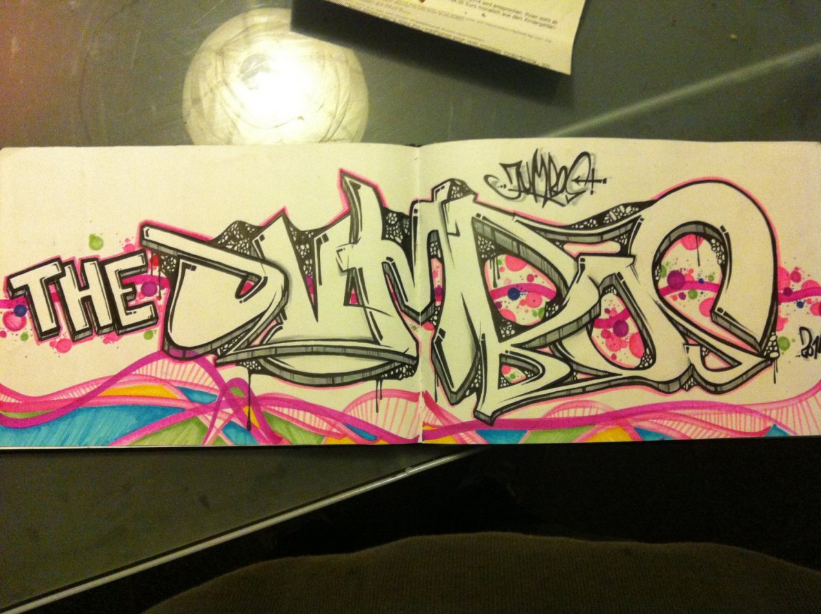 Graffiti Sketch - Photo by jumbos