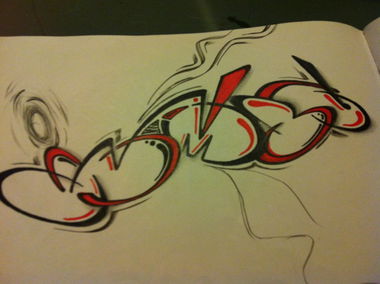 Graffiti Sketch - Photo by jumbos