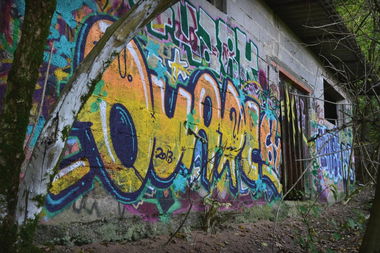 Graffiti Wall - Photo by jumbos - Quarc