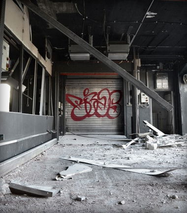 Graffiti Bombing - Photo by jumbos - Bias