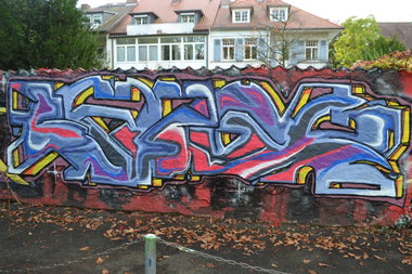 Graffiti Wall - Photo by jumbos - lazor (2014)