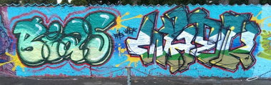 Graffiti Wall - Photo by jumbos - bias, whek (2014)