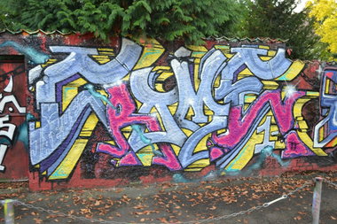 Graffiti Wall - Photo by jumbos - crome, tfn (2014)