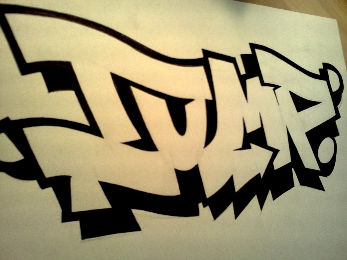 Graffiti Sketch - Photo by jump
