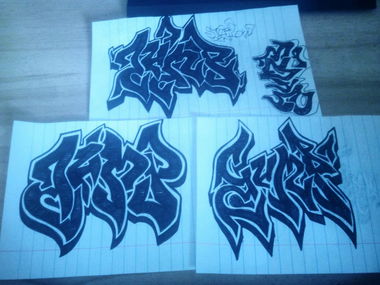 Graffiti Sketch - Photo by jump