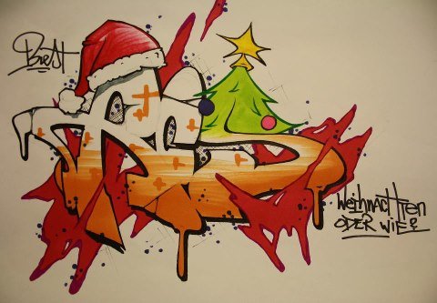 Graffiti Sketch - Photo by junkie0341