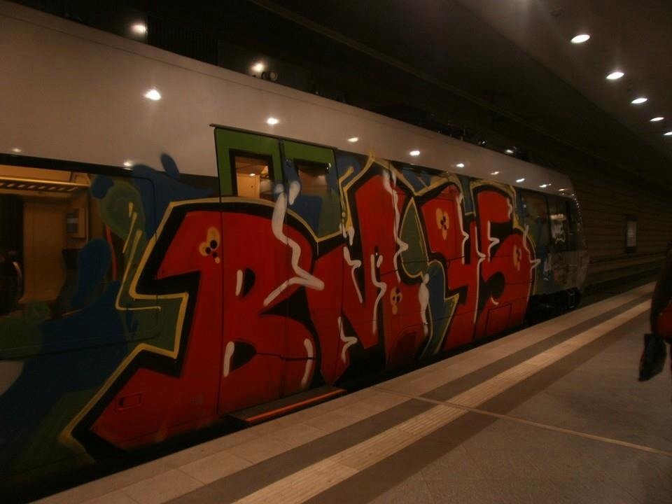 Graffiti Train - Photo by junkie0341