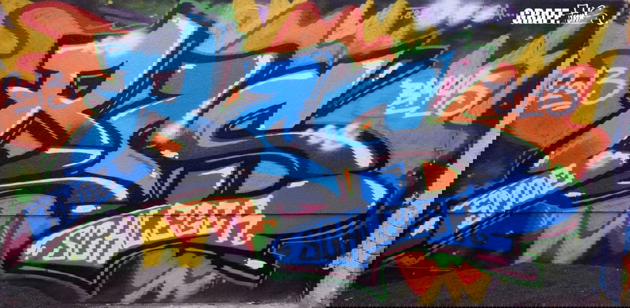 Graffiti Wall - Photo by junkie0341