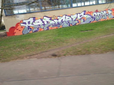 Graffiti Bombing - Photo by junkie0341