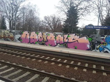 Graffiti Bombing - Photo by junkie0341