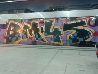 Graffiti Train - Photo by junkie0341