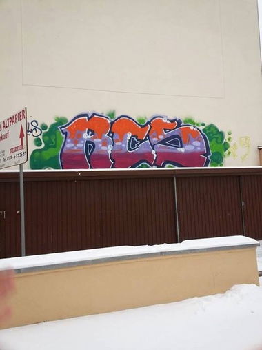 Graffiti Bombing - Photo by junkie0341