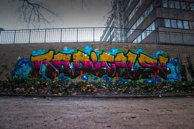 Graffiti Bombing - Photo by junkie0341