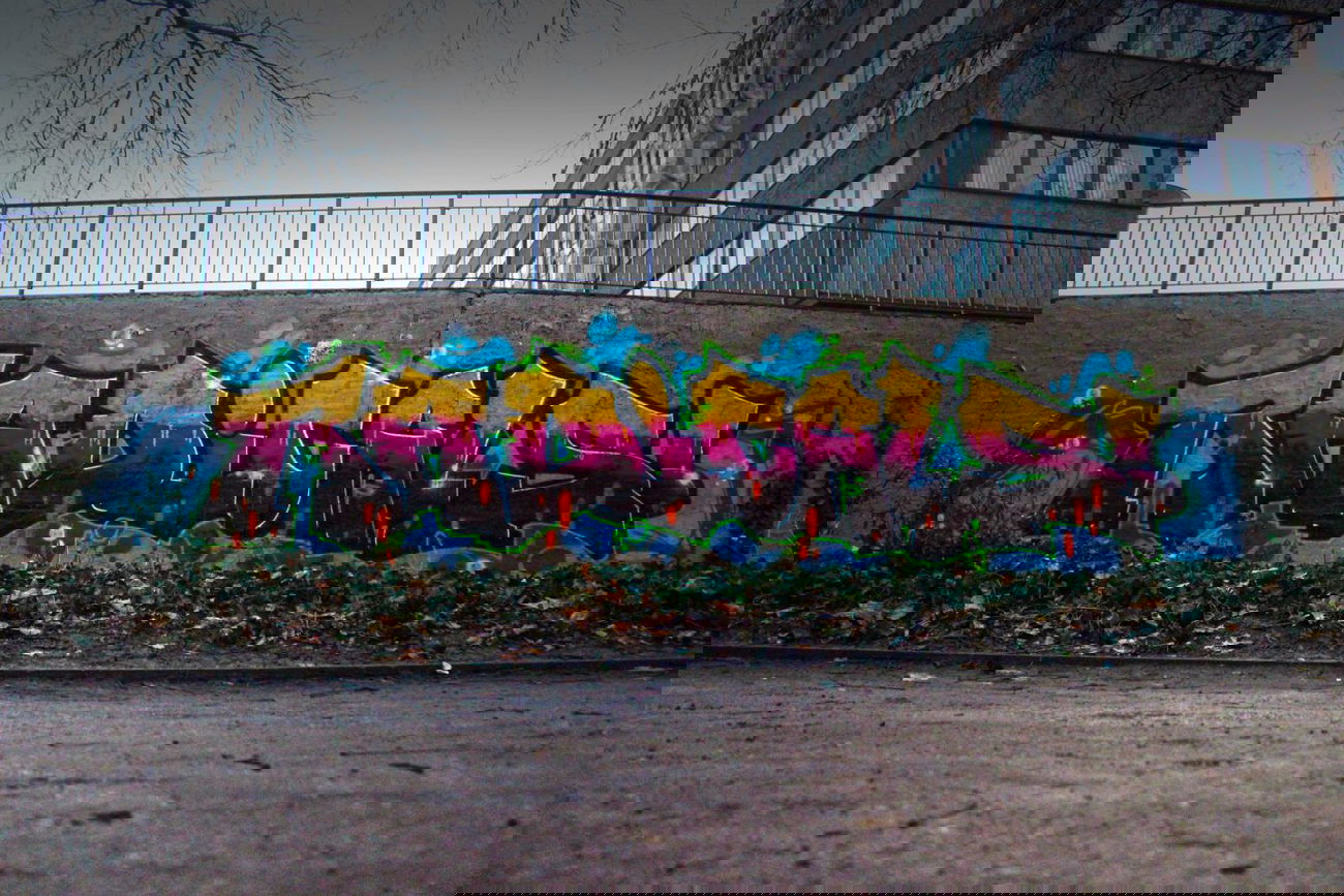 Graffiti Bombing - Photo by junkie0341