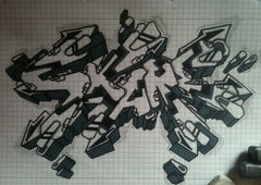 Graffiti Sketch - Photo by juritschka - Skare