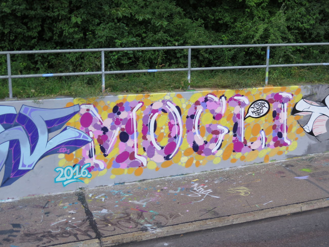 Graffiti Wall - Photo by justINjungle - Mogli, Ingolstadt (2016)