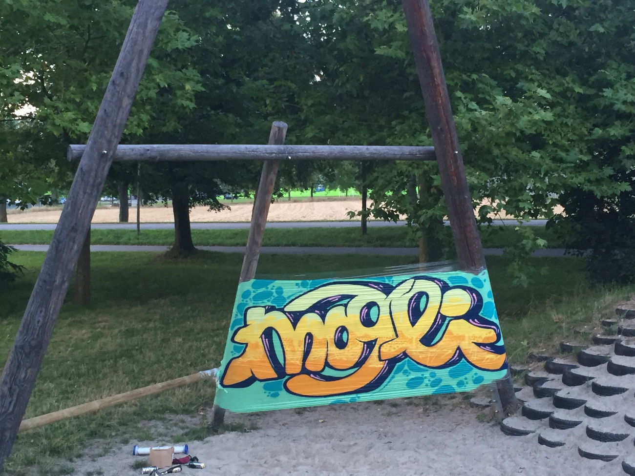 Graffiti Wall - Photo by justINjungle - Mogli, Ingolstadt, Cello (2016)