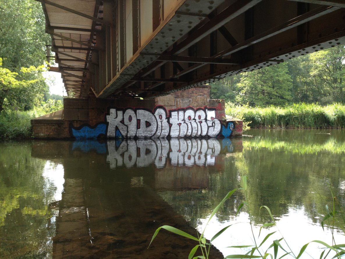 Graffiti Wall in Cottbus - Photo by justwriting - Koda, Kars (2014)