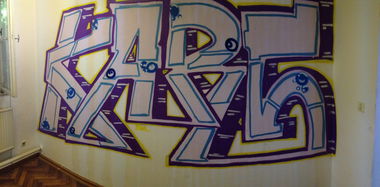 Graffiti Wall in Cottbus - Photo by justwriting - Kars (2014)