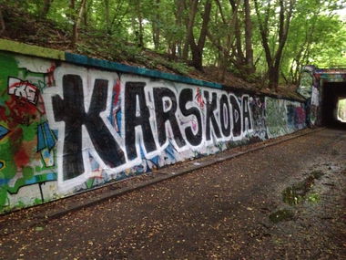 Graffiti Wall in Berlin - Photo by justwriting - kars, koda (2014)