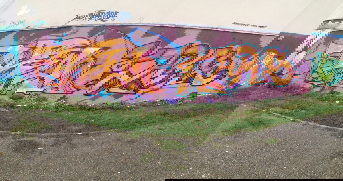 Graffiti Wall in Cottbus - Photo by justwriting - Turm, Kars (2014)