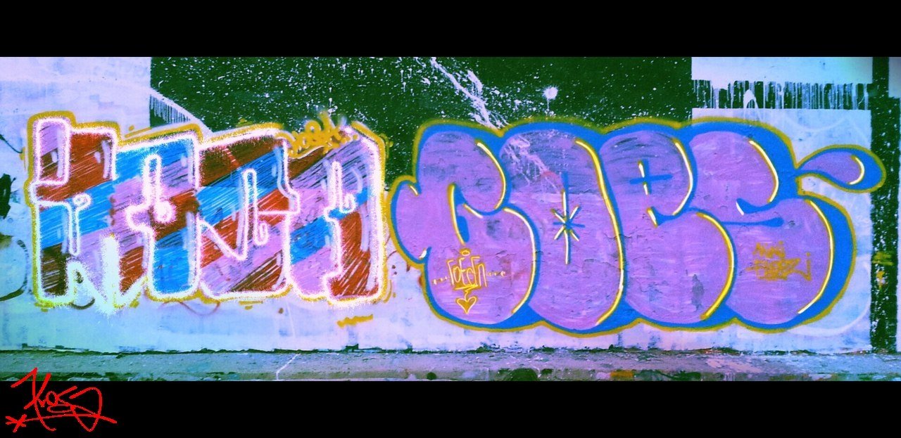 Graffiti Bombing - Photo by kOSA