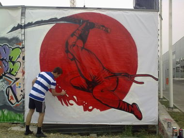 Graffiti Artwork - Photo by kOSA