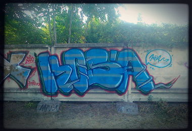 Graffiti Bombing - Photo by kOSA