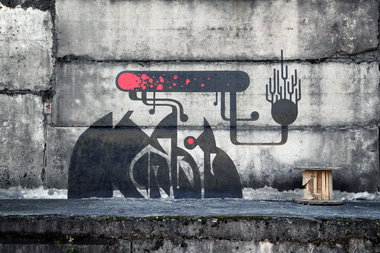 Graffiti Wall in Kolomyya - Photo by kalkov - kalkov, MH (2010)