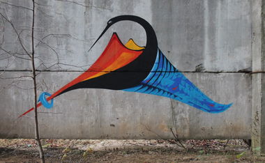 Graffiti Street Art in Lutsk - Photo by kalkov - kalkov, djem, lutsk (2013)