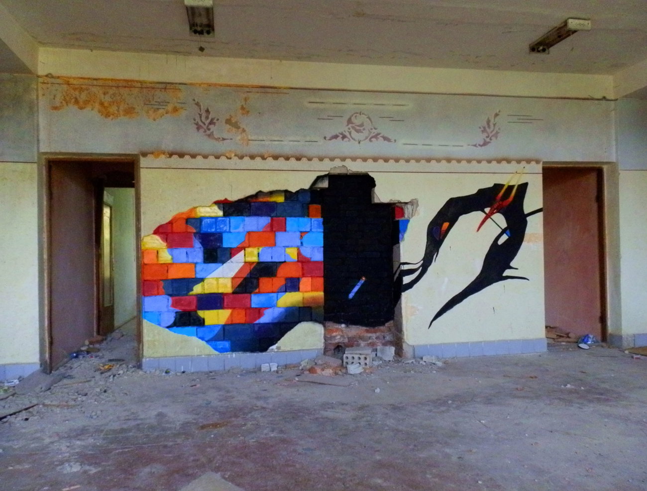 Graffiti Street Art - Photo by kalkov - Kalkov, Horbal (2015)