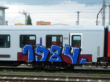 Graffiti Train in Graz - Photo by kami68k - graz, train, öbb (2017)